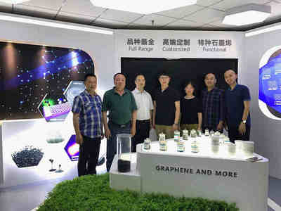 北京、浙江客戶到金城石墨烯公司考察